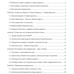 PLANOWANIE I PROWADZENIE ZAJĘĆ TERAPEUTYCZNYCH. PRZEWODNIK DLA TERAPEUTÓW ZAJĘCIOWYCH